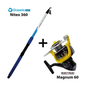 Σετ Ψαρέματος Combo Casting Oceanic Team Niteo 360 + Sensei Magnum 60