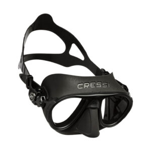 Cressi-Calibro-Silicone-Mask-Black/Frame-Black