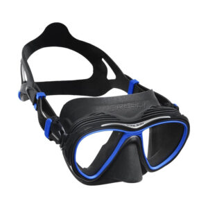 Cressi-Quantum-Silicone-Mask-Black/Frame-Blue
