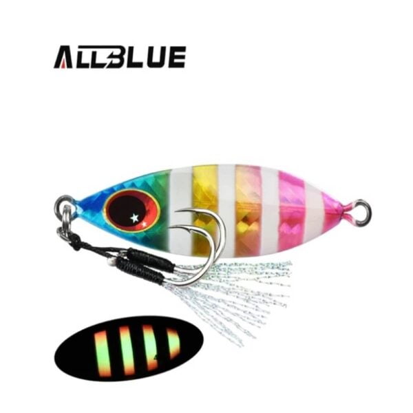 Μεταλλικός Πλάνος Allblue Atlas Metal Jig - clr I