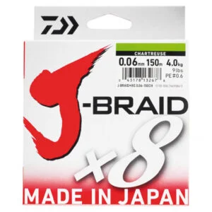 Οκτάκλωνο Νήμα Daiwa J Braid X8 Dark Green