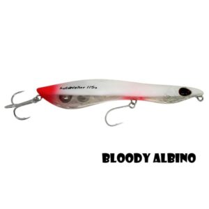 Artificial Mechanic Lures Autowalker 115s-Bloody Albino