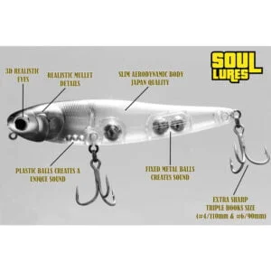Τεχνητό Δόλωμα Soul Lures Kefalos