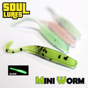 Σιλικονούχο Δόλωμα Soul Lures Mini Worm