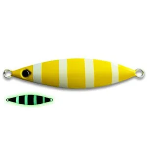 Metallic Plane Soul Lures Slow Kill - Yellow