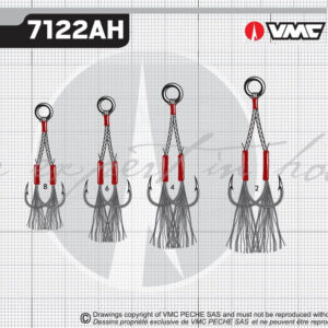 Αγκίστρια VMC 7122AH Cast & Slow Assist