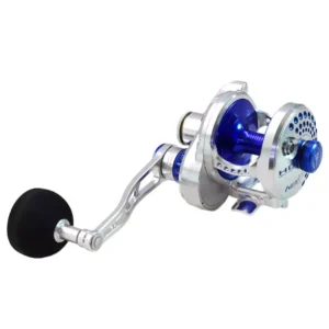 mhxanismoi-psarematos-next-hd-overhead-jigging-reel-lever-drag-silver-blue