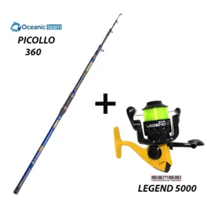 Σετ Ψαρέματος Combo Surf Casting Oceanic Team Piccollo 360 + Sensei Legend 5000