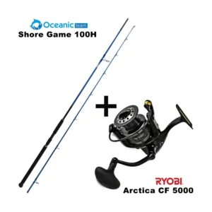 Σετ Ψαρέματος Combo Shore Oceanic Team Shore Game 100H + Ryobi Arctica 5000cf