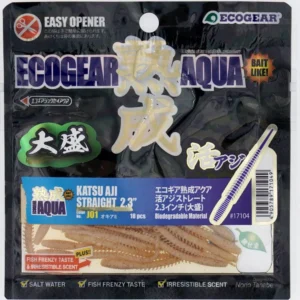 Ecogear Jukusei Aqua Katsu Aji Straight Omori package