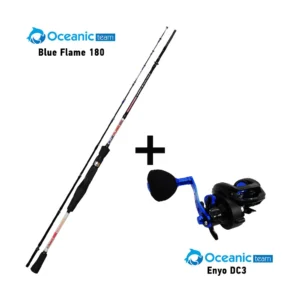 Combo Tai rubber Oceanic Team Blue Flame 180 + Oceanic Team Enyo DC3