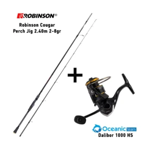 Σετ Ψαρέματος Combo LRF Robinson Maverick 240 2-8gr + Oceanic Team Dalibor 1000HS