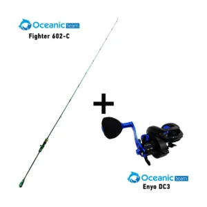 Σετ Ψαρέματος Combo Tai Rubber Oceanic Team Fighter 602-C + Oceanic Team Enyo DC3