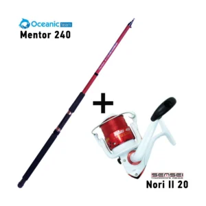 Σετ Ψαρέματος Combo Casting Oceanic Team Mentor 240 + Sensei Nori II 20