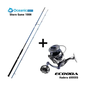 Σετ Ψαρέματος Combo Shore Jigging Oceanic Team Shore Game 100H + Ecooda Hadera 6000XG