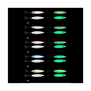 Μεταλλικοί Πλάνοι Ecooda Corvus Hairtail Set 120g colors glow