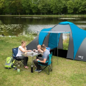 nils camp highland nc6031 6 Ατόμων Γκρι/Μπλε
