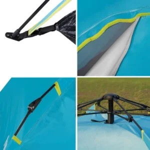 Σκηνή Nils Camp Tent Shadow NC7819 3 Ατόμων Μπλε