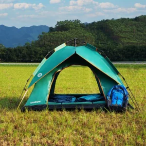 Σκηνή Nils Camp Tent Shadow NC7819 3 Ατόμων Πράσινη