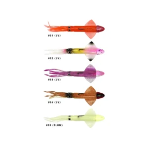 Καλαμάρι Σιλικόνης Soul Lures Arrow Squid colors