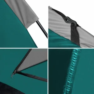 Σκηνή camping nils camp hiker nc6010 2 Ατόμων Πράσινη