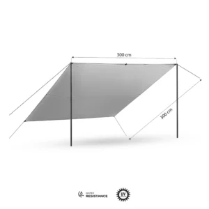 Σκηνή camping / Παραλίας nils camp nc17107 300x300cm Πράσινη