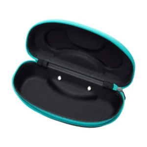 zoggs elite goggles case black/turquoise