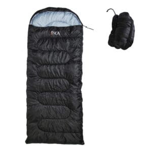 Υπνόσακος nils camp inca foldpack Με Μαξιλάρι Μαύρο