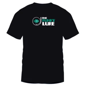 gk roly beagle t shirt "the funky lure" black