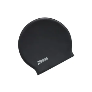 zoggs long hair latex cap