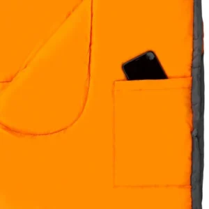 Υπνόσακος nils camp nc2008 black orange size l