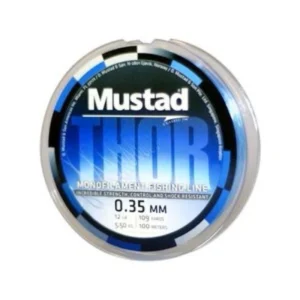 mustad hm thor mono filament 1/4lbs spool